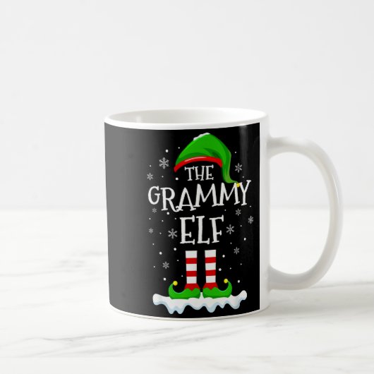 Mug Grammy Elf Squad Xmas Family Matching Group Christ (Droite)
