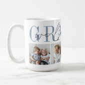 Mug Grampa We Love You 4 Photo Collage (Gauche)