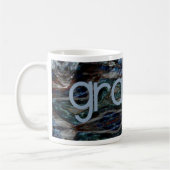 Mug Grampy Abstrait bleu (Gauche)