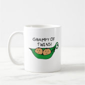 Mug Grampy de cosse de jumeaux (Gauche)