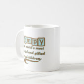 Mug Grampy des petits-enfants doués (Devant gauche)