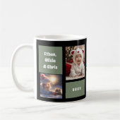 Mug Grampy Grandpa 4 Photo Collage (Gauche)