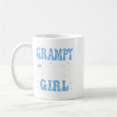 Mug Grampy Of The Birthday Girl Snowflakes Winter Chri (Gauche)