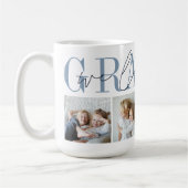 Mug Grampy We Love You 4 Photo Collage (Gauche)