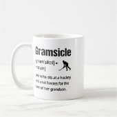 Mug Gramsicle Funny Ice Hockey Grandma Sicle Definitio (Gauche)