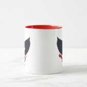 Mug Grand aigle américain à deux tons (Centre)