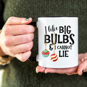 Mug Grand Ampoules Drôle de Cadeau de Noël pour Chauss