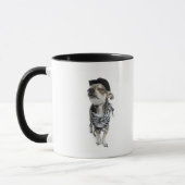 Mug Grand-angulaire d'un chiwawa avec le sien observe (Gauche)