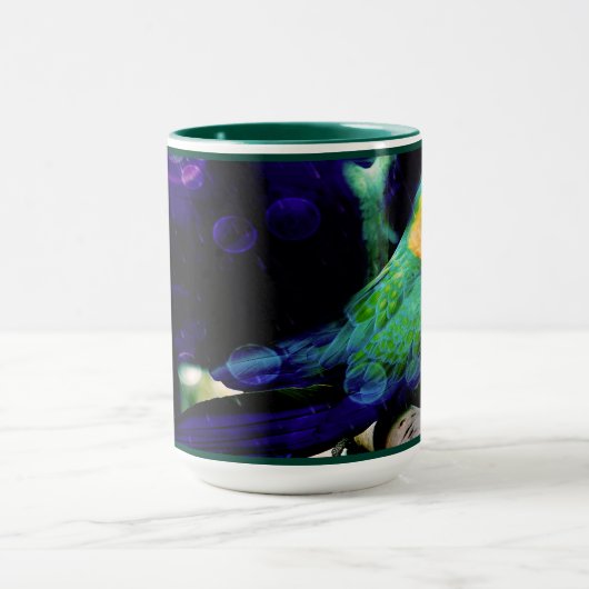 Mug Grand ara vert chez Dewlight (Centre)