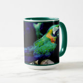 Mug Grand ara vert chez Dewlight (Devant droit)