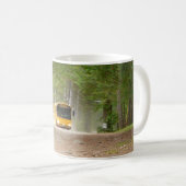 Mug Grand autobus scolaire jaune (Devant droit)