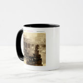 Mug Grand Bath romain, Bath (photo de b/w) (Devant gauche)