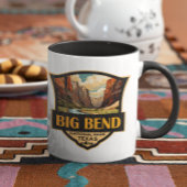 Mug Grand Bend National Park Illustration Insigne Rétr