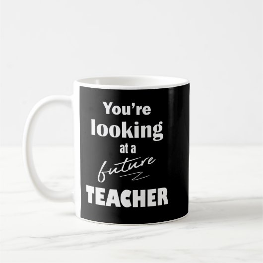 Mug Grand cadeau pour un futur collège  (Gauche)