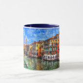 Mug Grand Canal à Venice, Italy. (Centre)