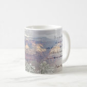 Mug Grand Canyon Psaume 75:1 KJV (Devant droit)