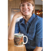 Mug Grand Canyon Retro Design de voyage