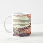 Mug Grand Canyon Western Graphic Art American (Gauche)