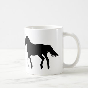 Mug Grand cheval noir