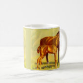 Mug grand cheval petit cheval (Devant droit)
