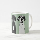 Mug Grand Chien Danois (Devant droit)