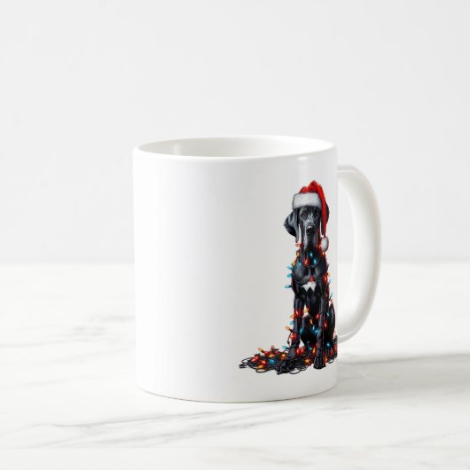 Mug Grand Chien Danse Chien Chien Chien Chien Chien No (Devant droit)