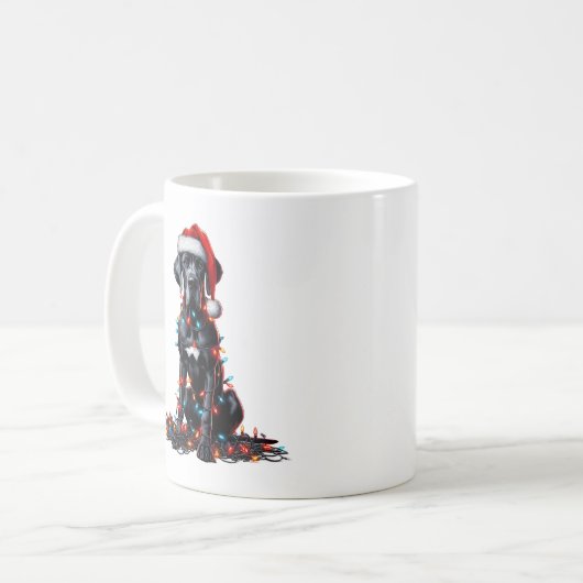 Mug Grand Chien Danse Chien Chien Chien Chien Chien No (Devant gauche)