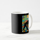 Mug Grand Chimpanzé Design Costume singe (Devant droit)