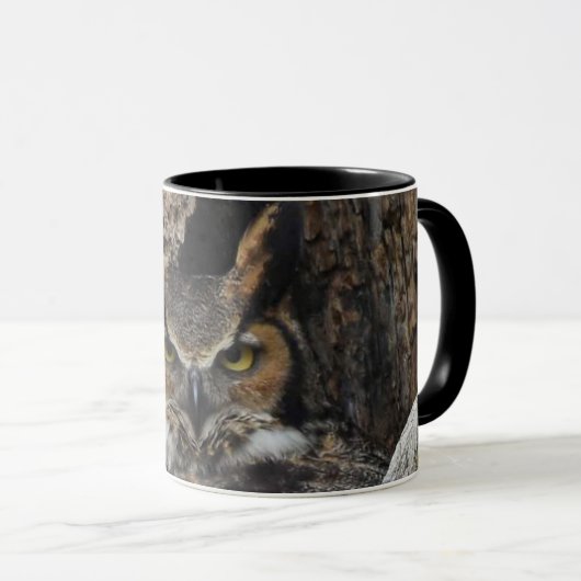 Mug Grand Chouette (Devant droit)