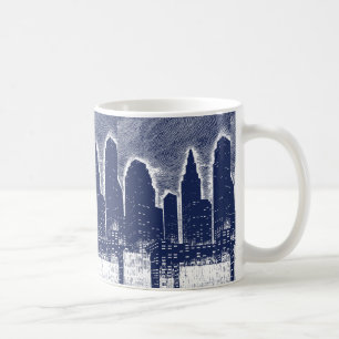 Mug Grand City Night Lights cityscape skyline