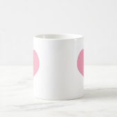Mug Grand Coeur d'amour rose (Centre)