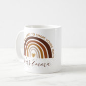 Mug Grand coeur pour façonner les jeunes esprits Ensei (Devant gauche)