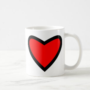 Mug Grand coeur rouge