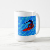 Mug Grand couvreur/Oscarzulu de terriers du surfer (Devant droit)