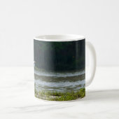 Mug Grand croustillant blanc d'aigrettes (Devant droit)