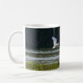 Mug Grand croustillant blanc d'aigrettes (Gauche)