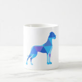 Mug Grand Danois Bleu Triangulus (Centre)