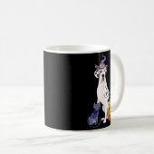 Mug Grand Danois Halloween Chien Arlequin (Devant droit)