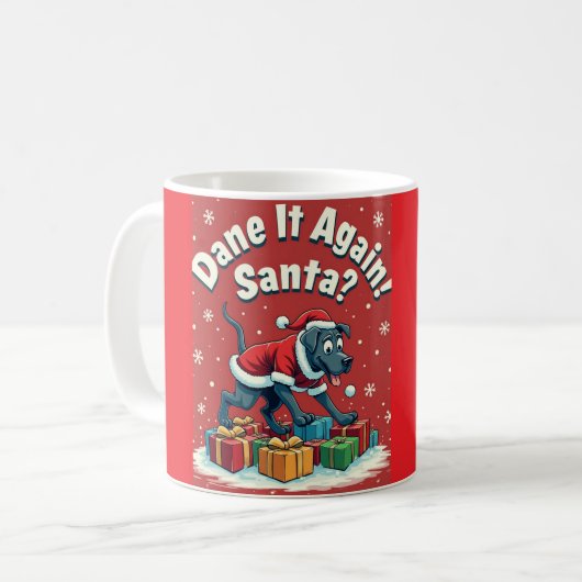 Mug Grand Danois Humerous (Devant gauche)