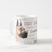 Mug Grand Danse Afficher les couleurs (Devant gauche)