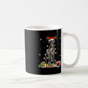 Mug Grand Danse Noël Santa Hat Fairy Lights Pyjama
