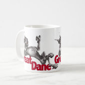 Mug Grand Danse Posé en noir (Devant gauche)