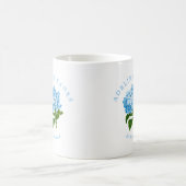 Mug Grand-demoiselle d'honneur Blue Hydrangea (Centre)