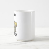 Mug Grand dos Outback – Création drôle de koala faisan (Centre)
