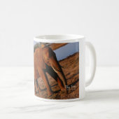 Mug Grand éléphant rouge (Devant droit)