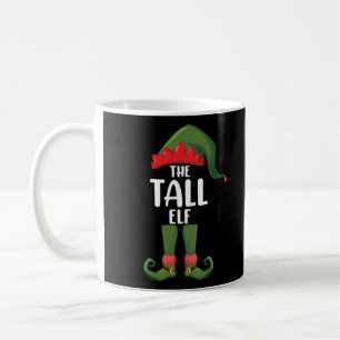 Mug Grand Elfe Correspondant à Noël en famille