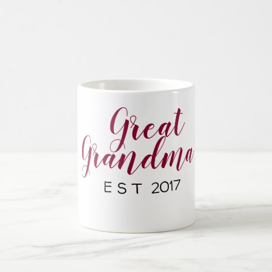 Mug grand est de grand-maman (Centre)