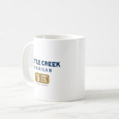 Mug Grand état de lac battle Creek Michigan (Devant gauche)