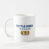 Mug Grand état de lac battle Creek Michigan (Gauche)