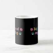 Mug Grand fan de mon chien (Centre)